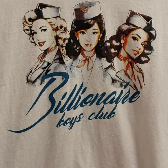 Billionaire-boys-club Men's White T-shirt - Picture 4 of 5
